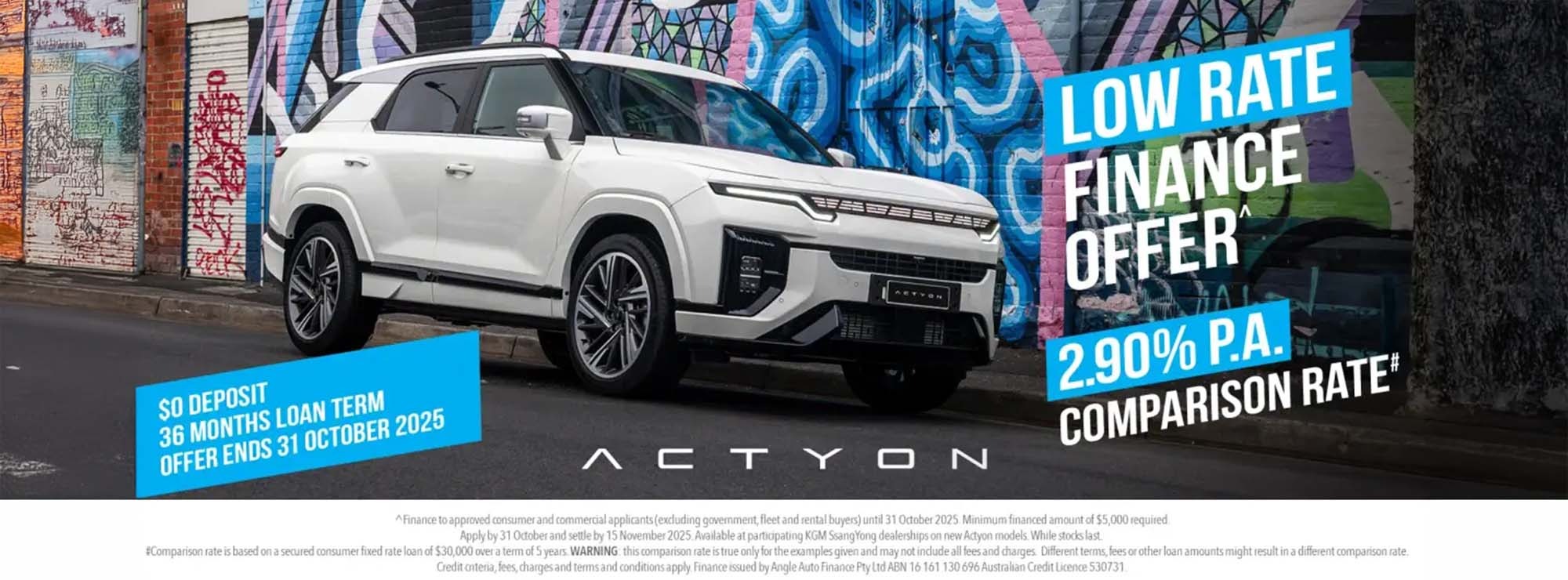 KGM Actyon Finance Offer