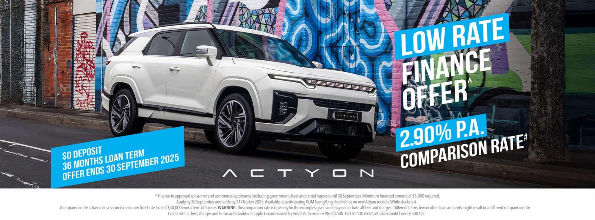 KGM Actyon Finance Offer