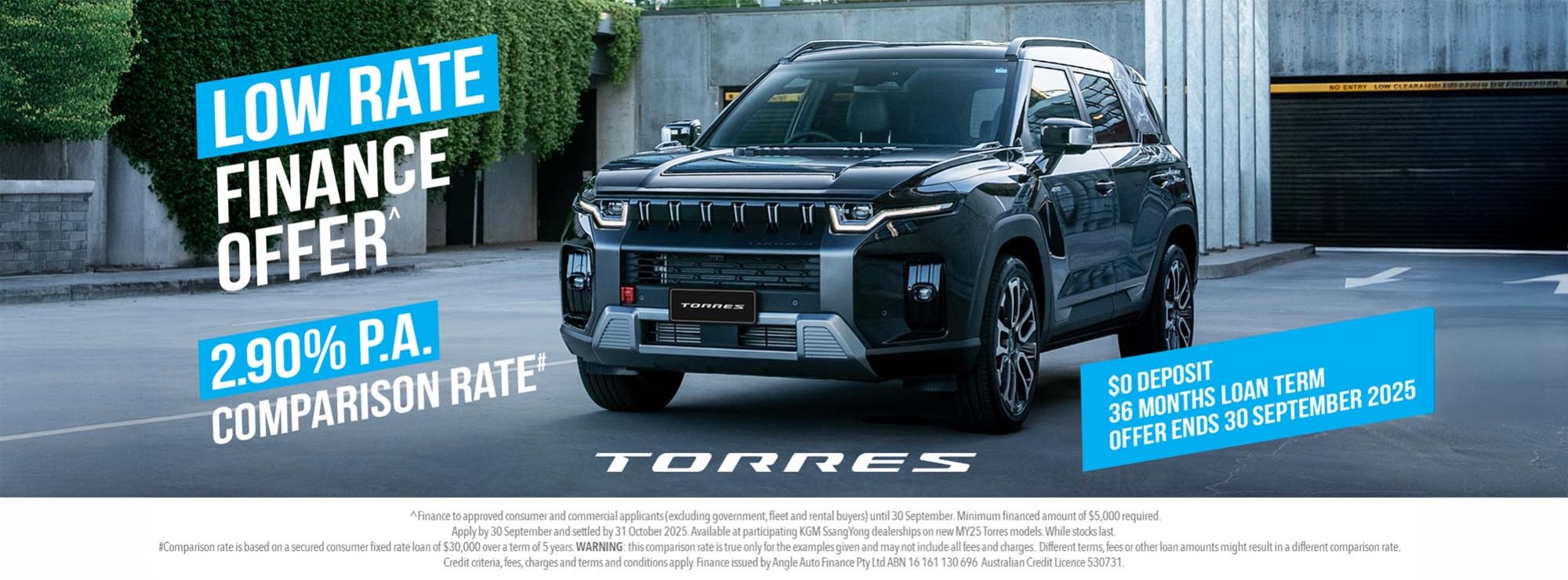 KGM Torres Finance Offer