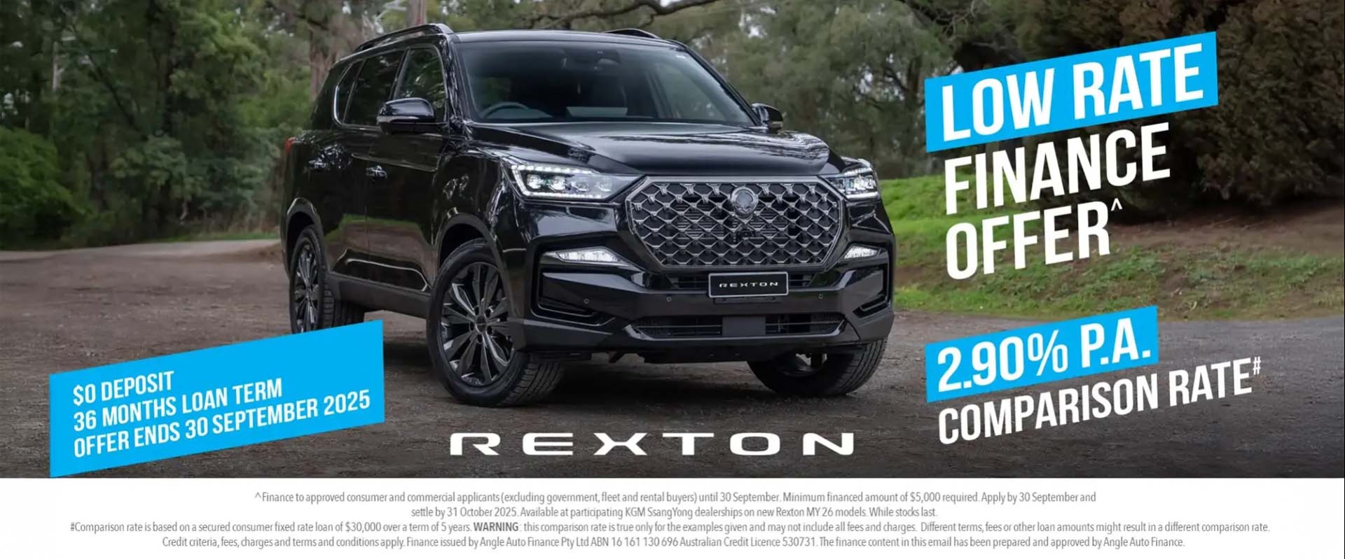 SsangYong - Rexton Finance Offer