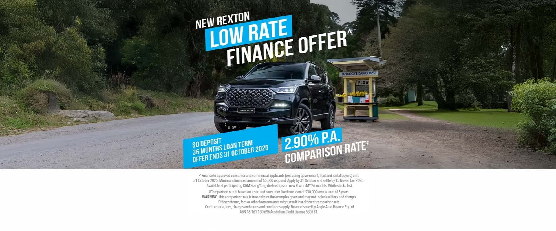 SsangYong - Rexton Finance Offer