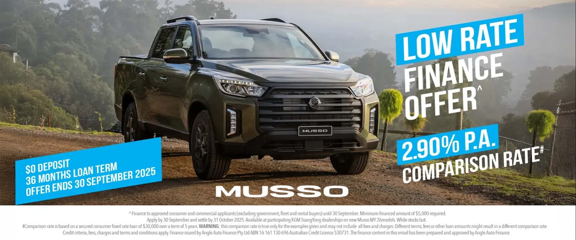 Musso Finance Offer