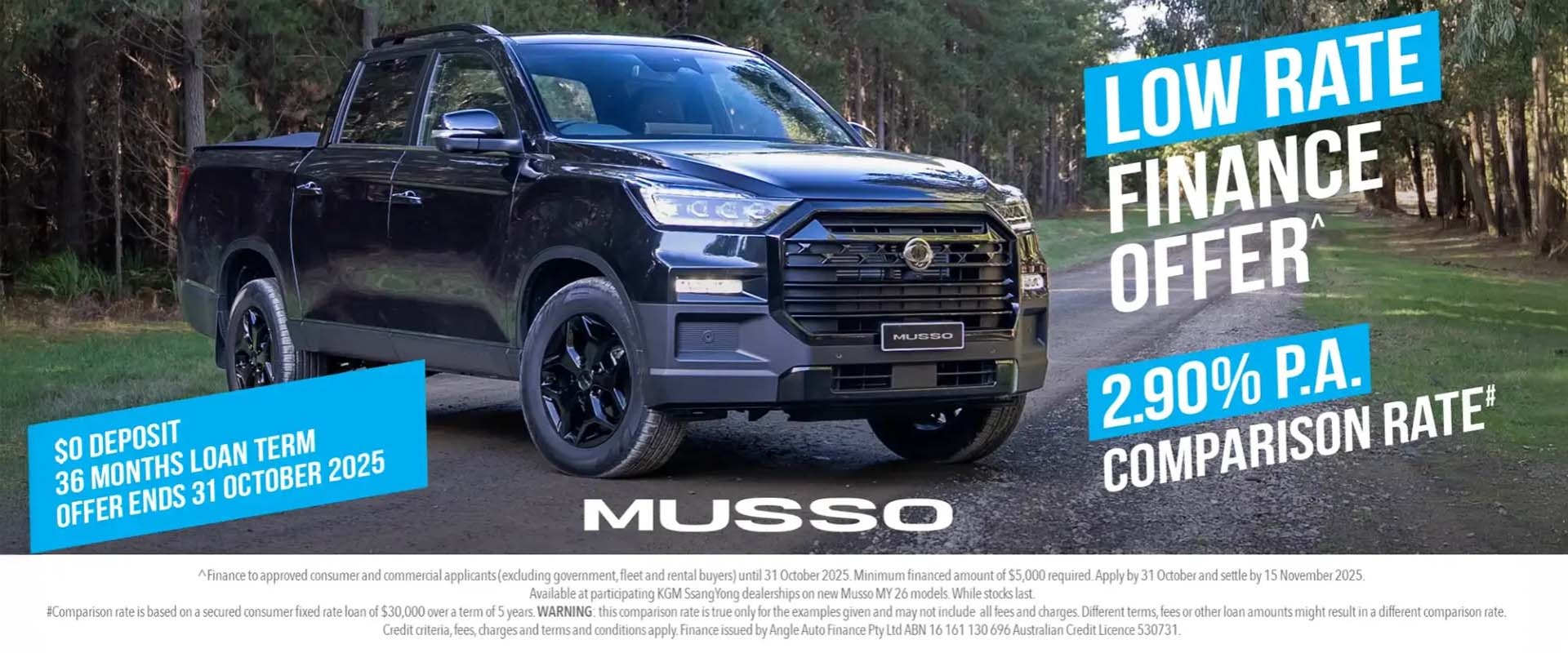Musso Finance Offer