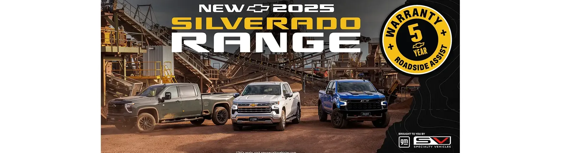 GMSV - Silverado - 5 Year Warranty