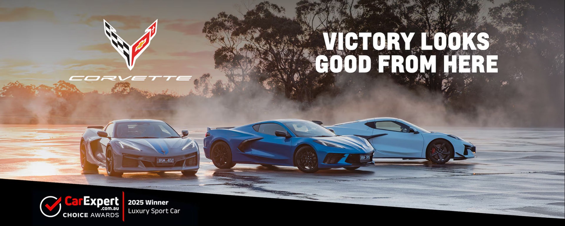 GMSV Corvette - Victory Lane looks good from here