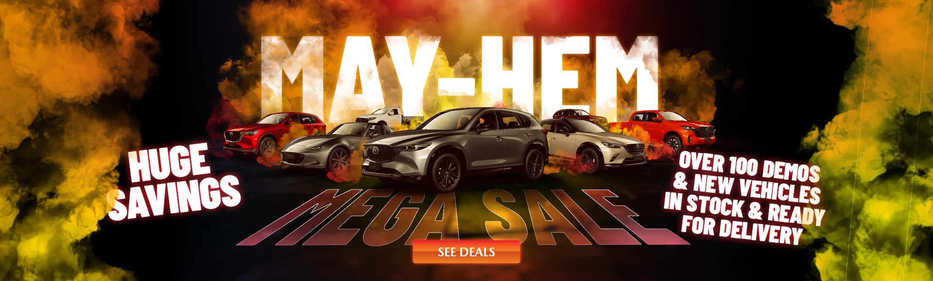 May-Hem Sale Huge Deals