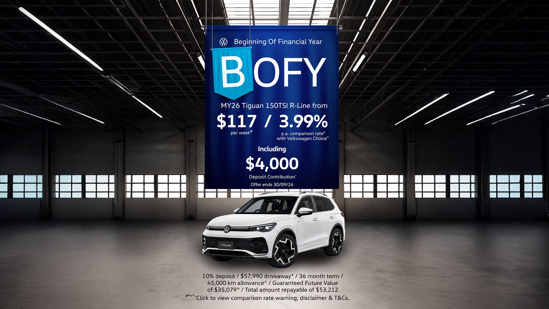 BOFY Finance - Tiguan 150TSI R-Line