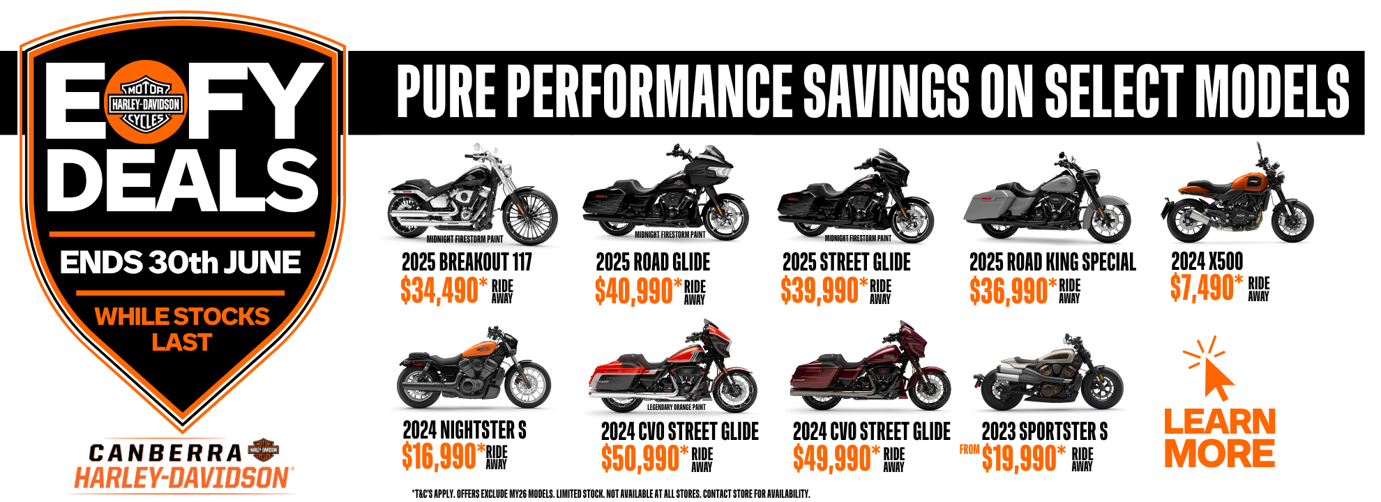 EOFY Deals - Pure Performance Savings