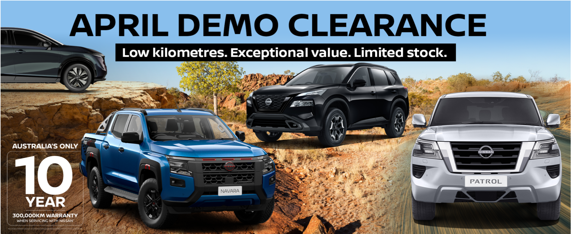April Demo Clearance