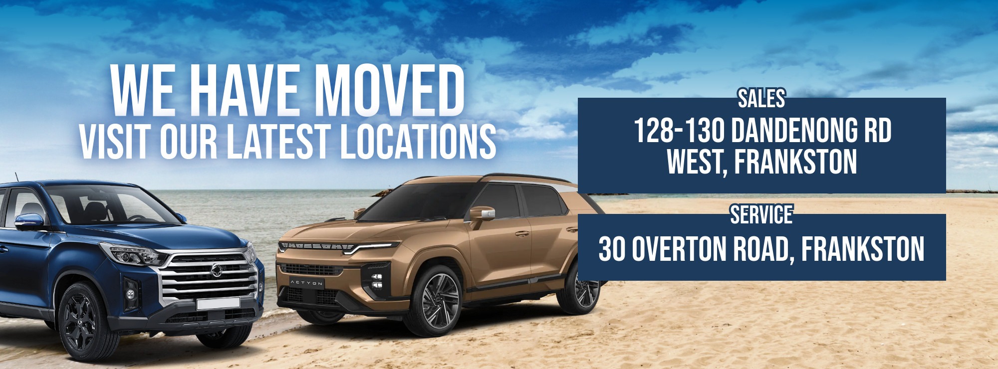 New location for Frankston KGM