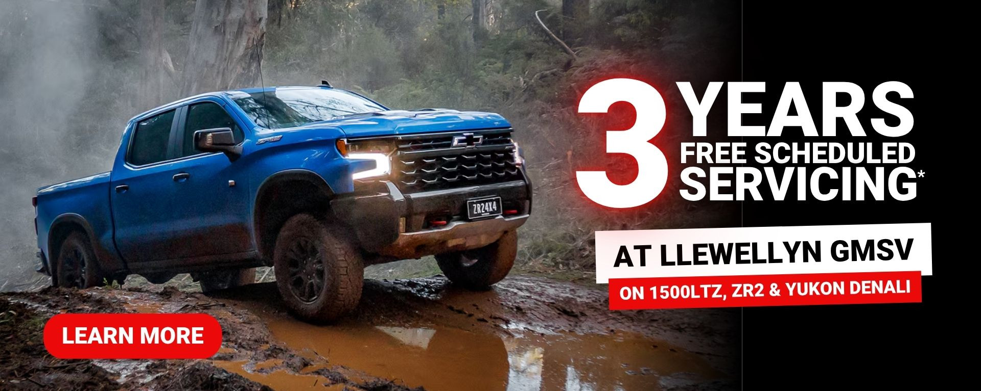 Get 3 Years Free Scheduled Servicing 2025 GMSV