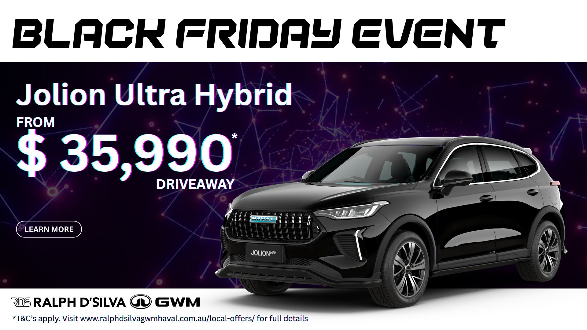 ralph dsilva gwm black friday jolion ultra hybrid