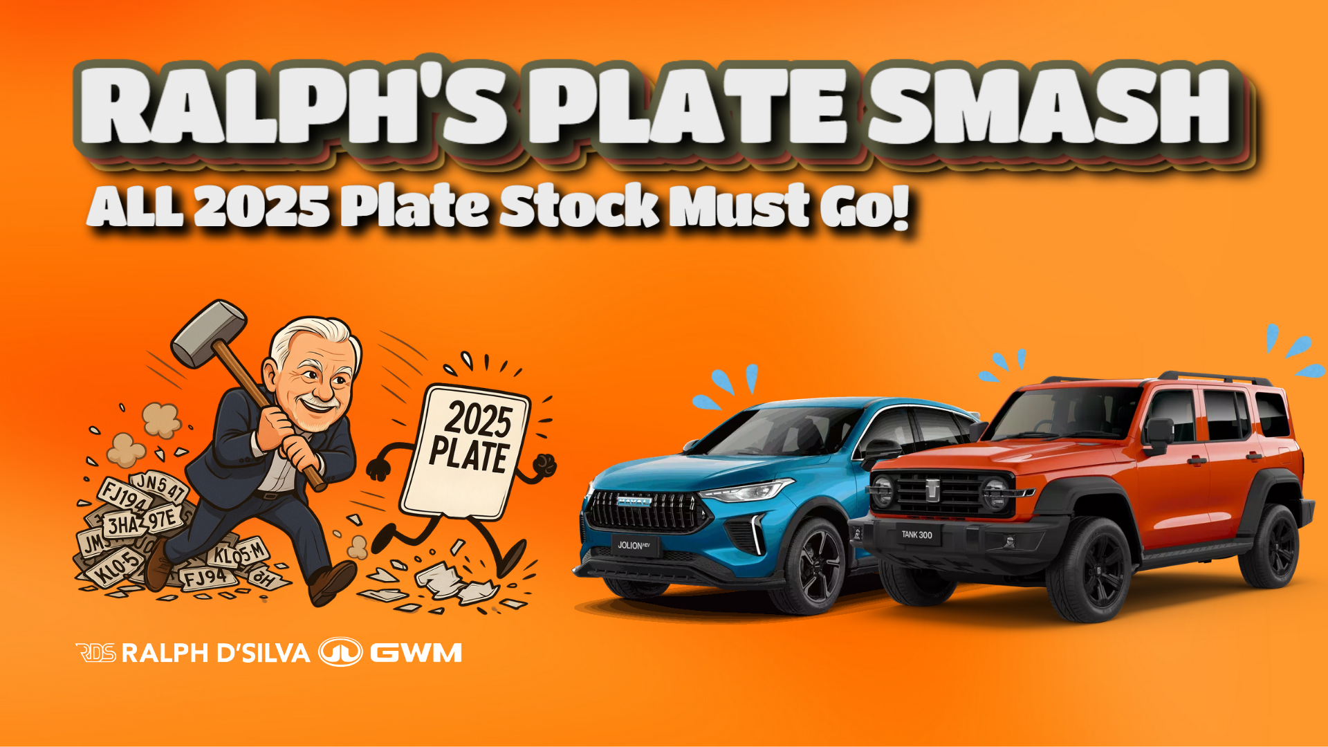 ralph dsilva plate smah clearance sale gwm haval