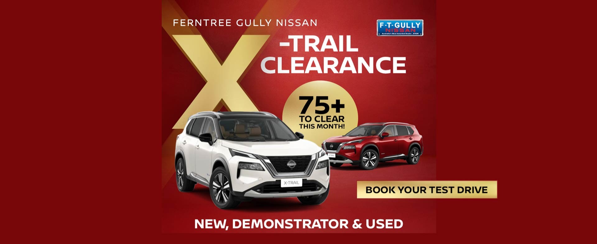 X-Trail Clearance Melbourne