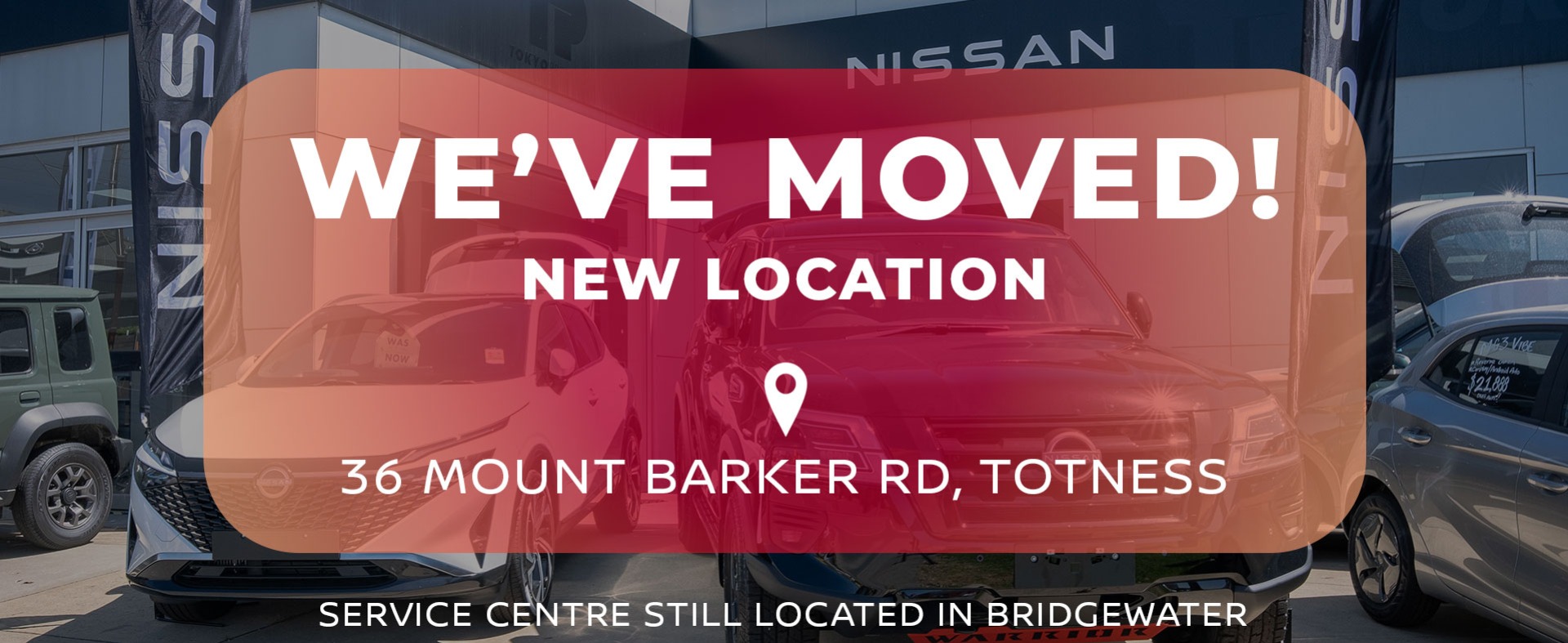 We've moved to Totness