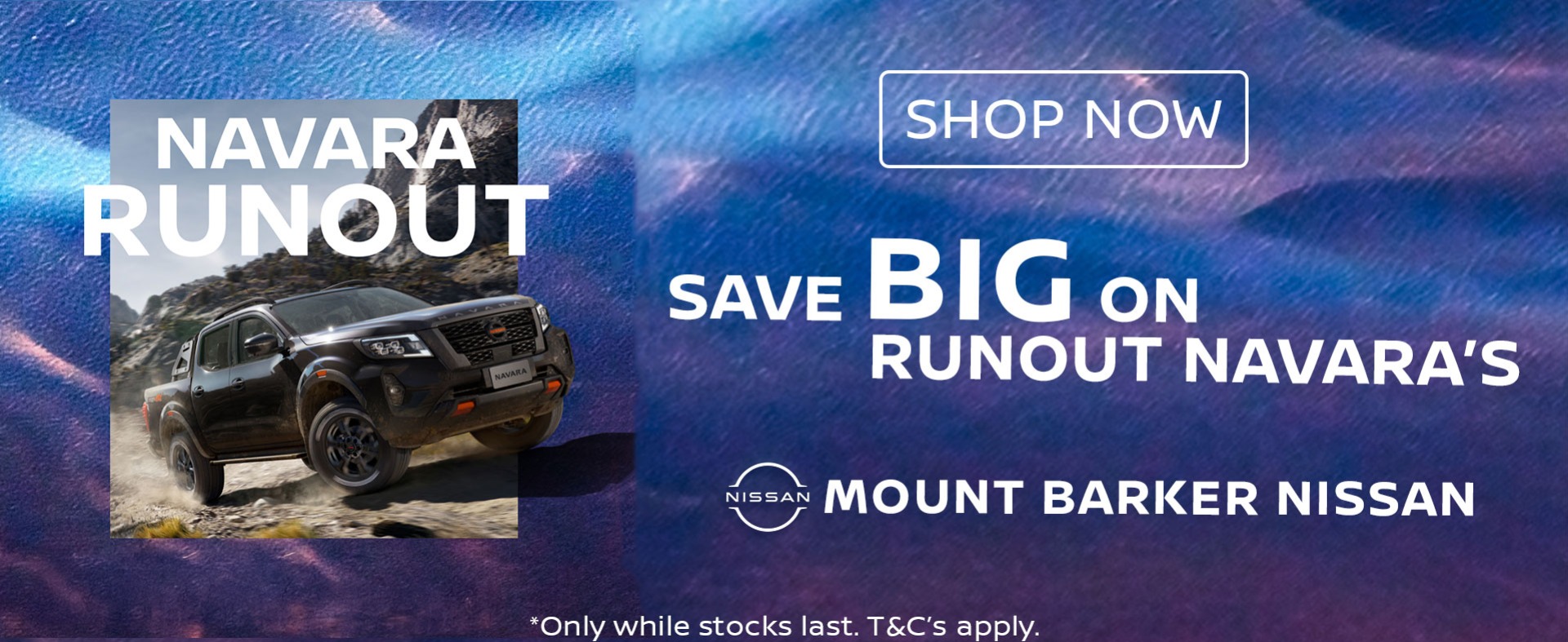 Navara Runout - Save thousands on runount Navara's