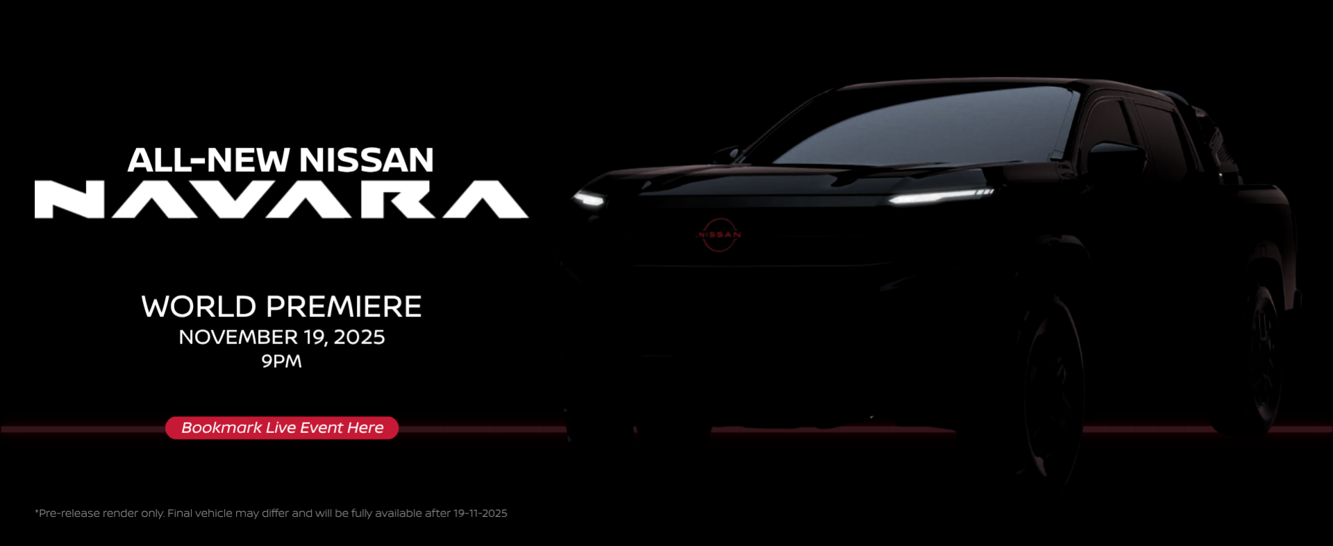 ralph dsilva motor group nissan navara all new world premiere release 2026