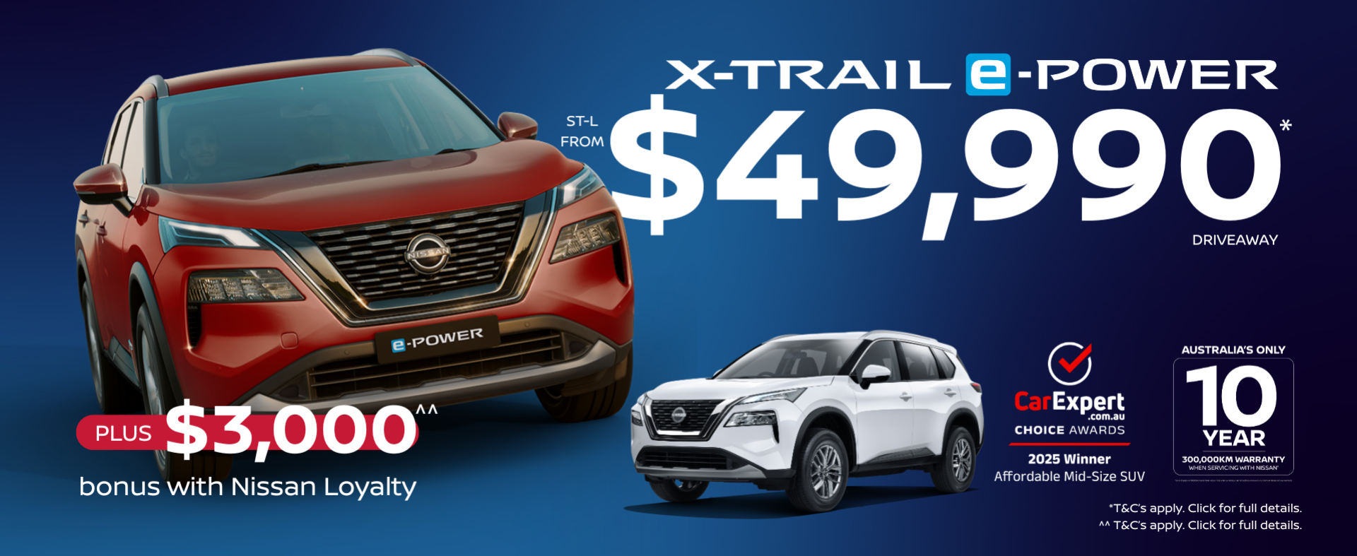ralph dsilva nissan xtrail. epower hybrid loyalty bonus