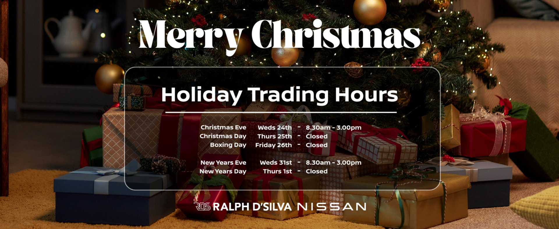 ralph dsilva nissan xmas
