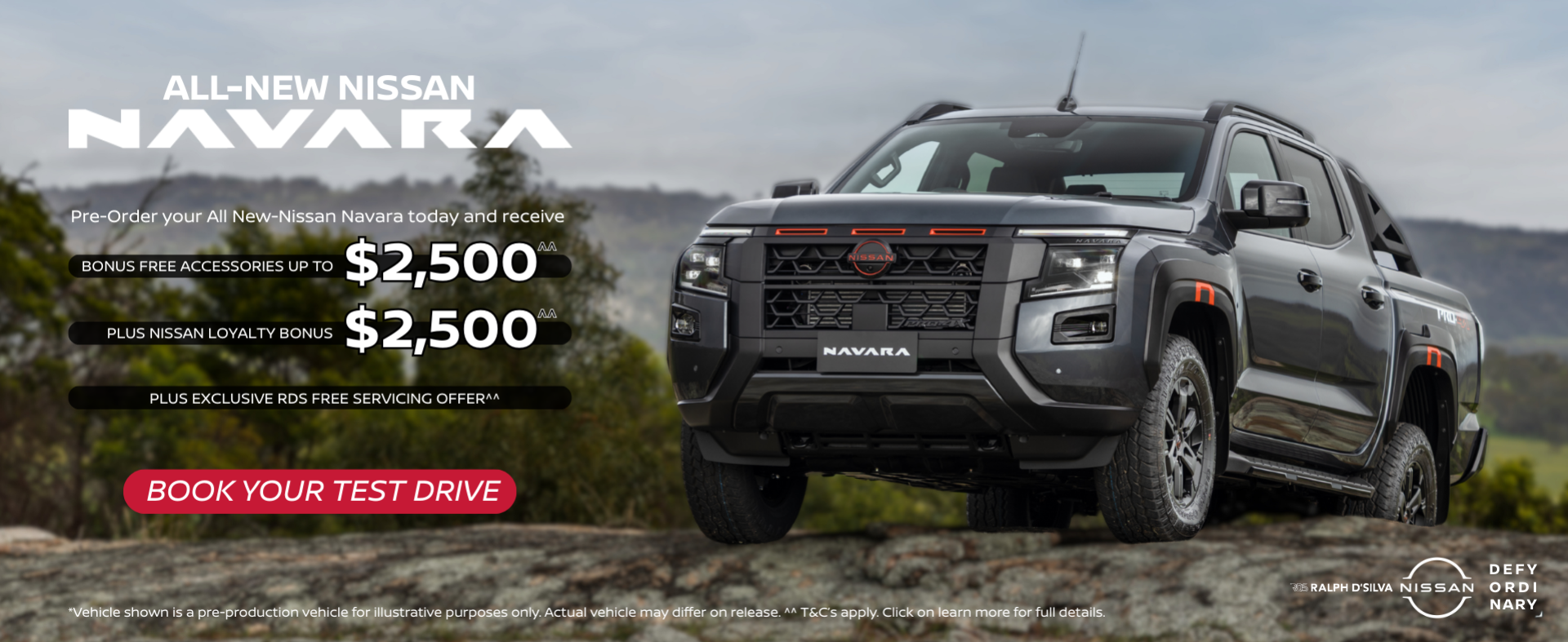 ralph dsilva nissan all new navara d27 test drive bonus service
