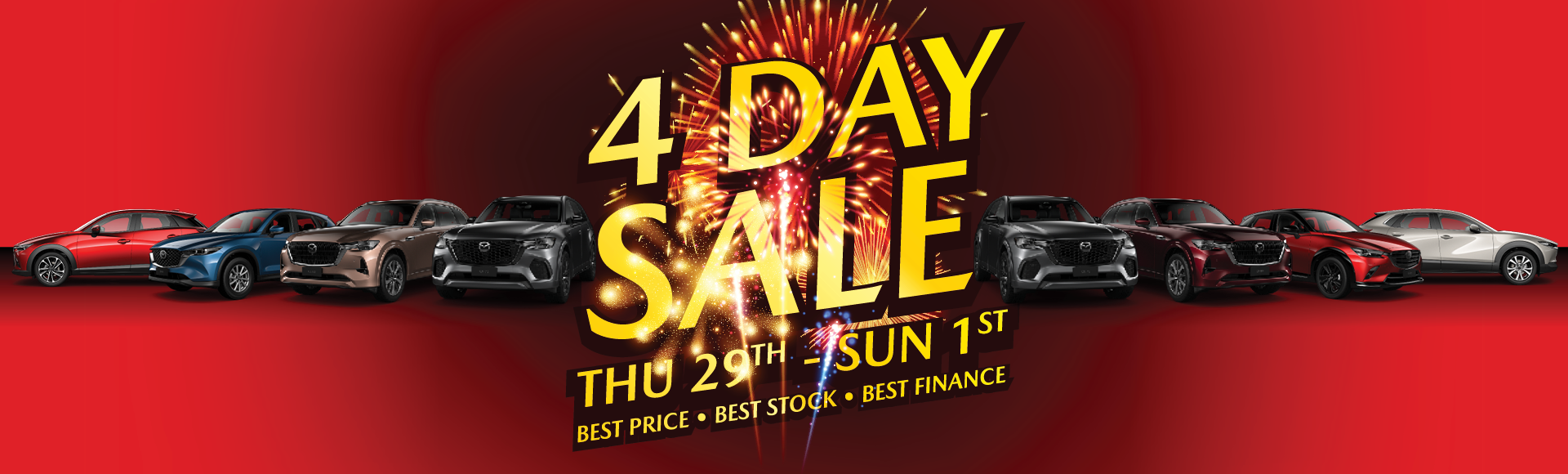 4 day clearance sale