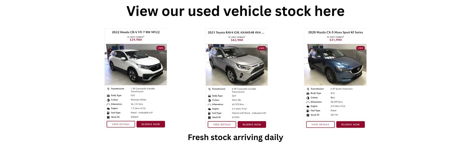 Used vehicle for sale darwin