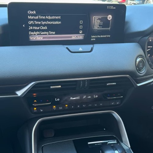 How to Adjust Your Mazda’s Clock - Daylight Savings