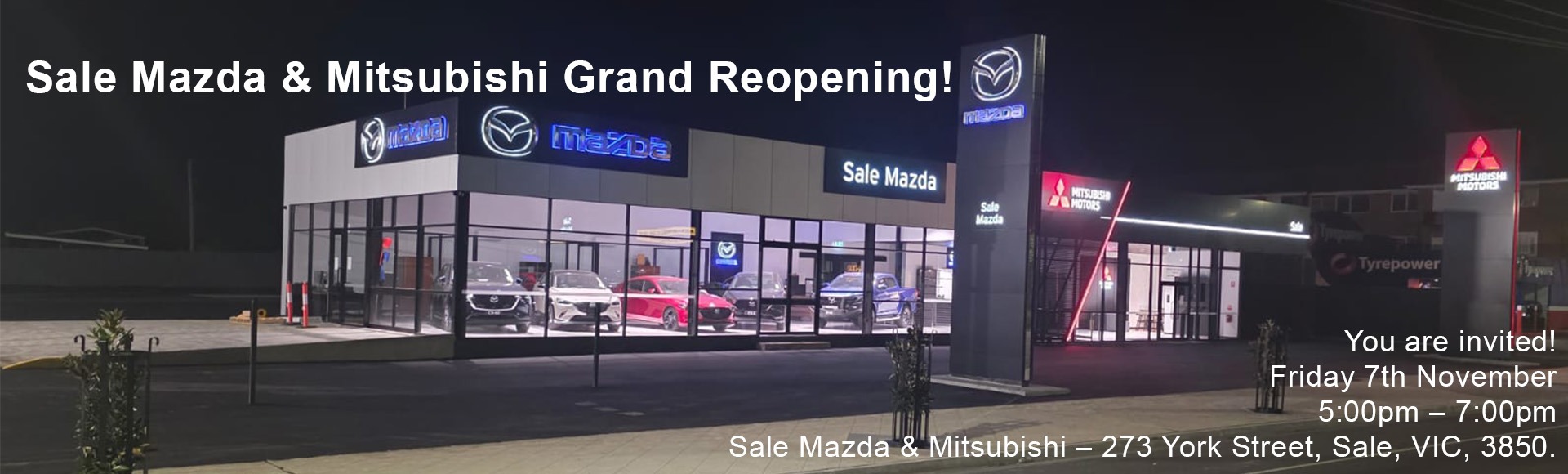 Sale Mazda - Grand Reopening