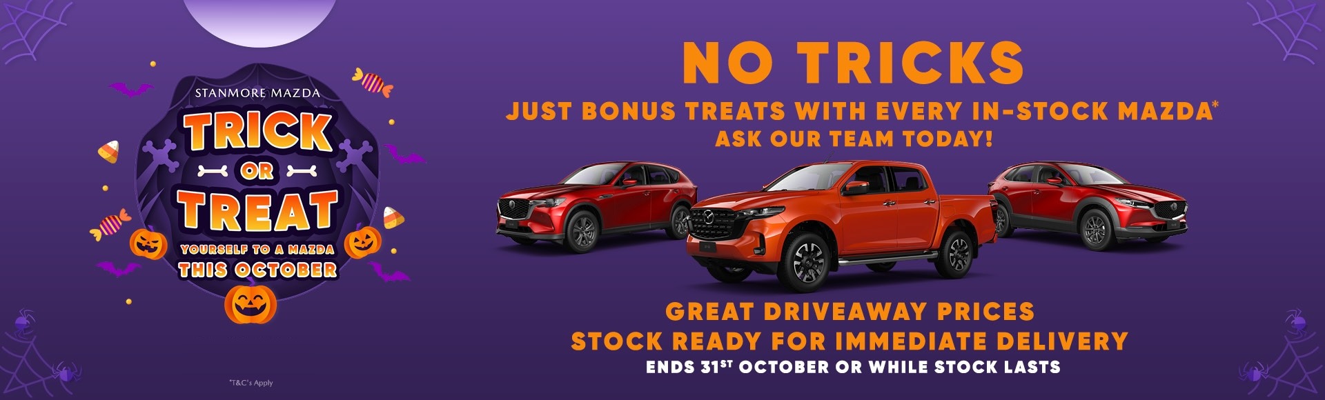 Trick or Treat Yourself to a Mazda This October