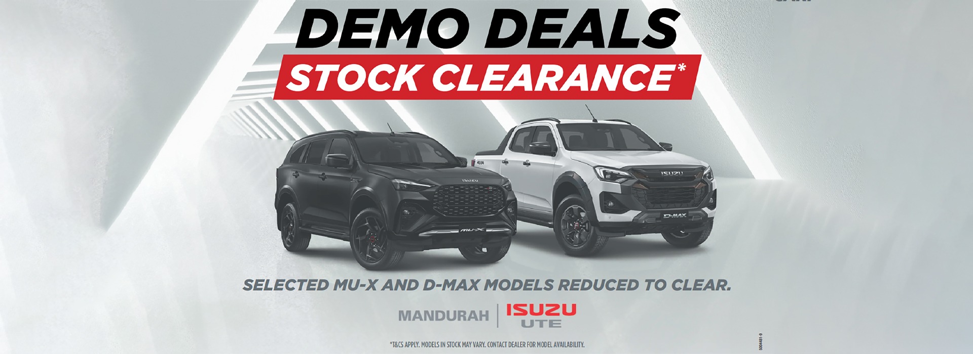 Demo Deal Stock Clearance