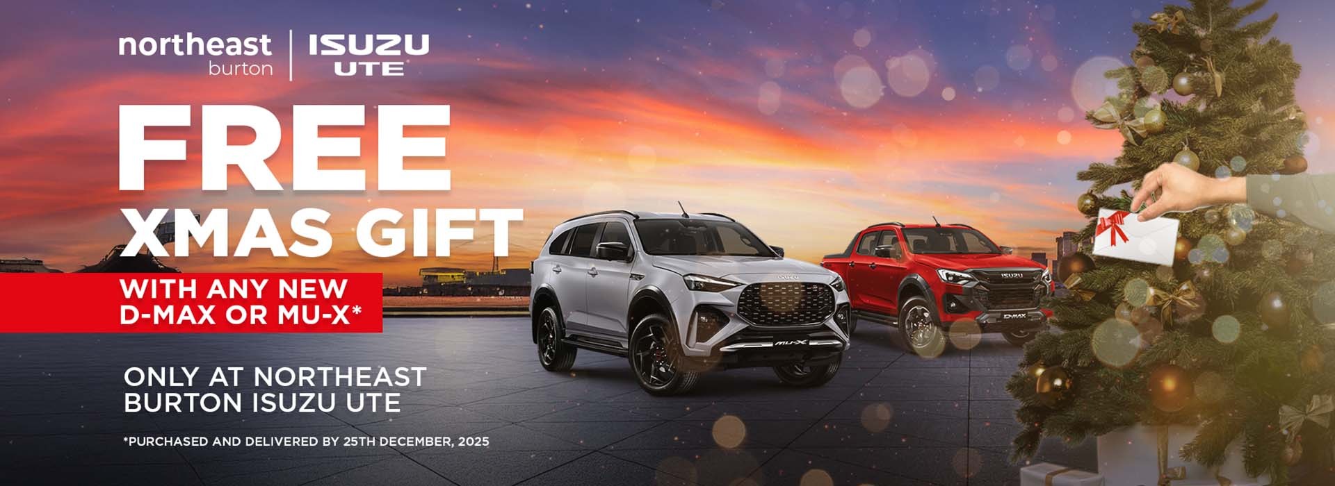DMAX MUX Christmas Offer - NE Isuzu Ute