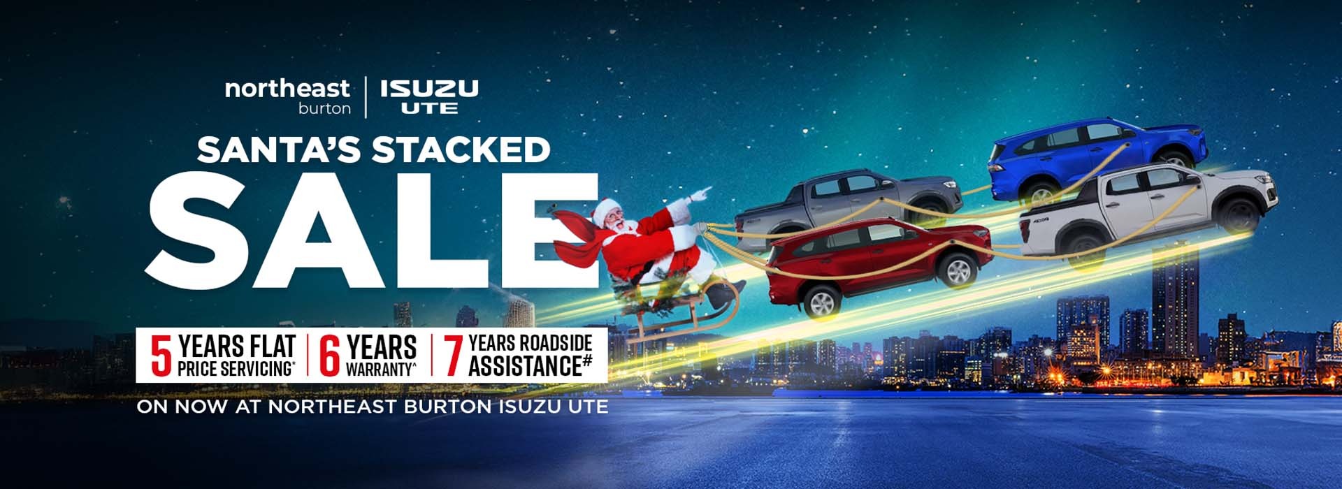 DMAX MUX Christmas Offer - NE Isuzu Ute