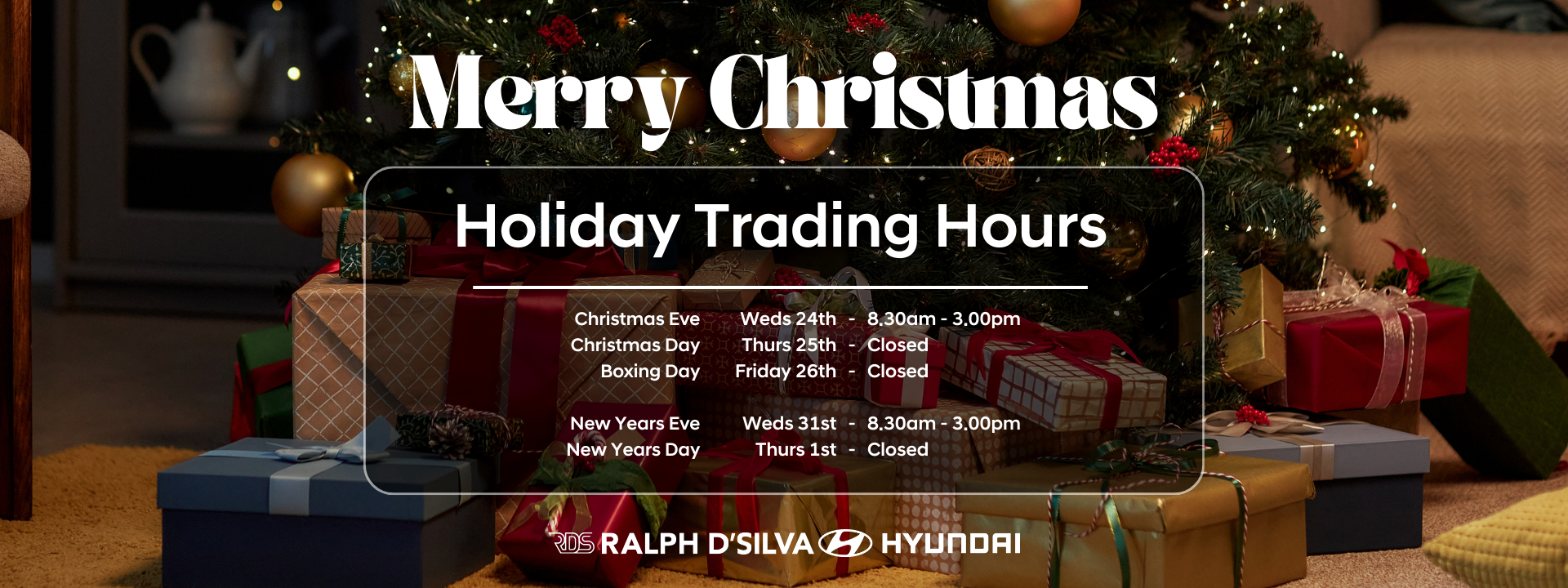 ralph dsilva hyundai xmas