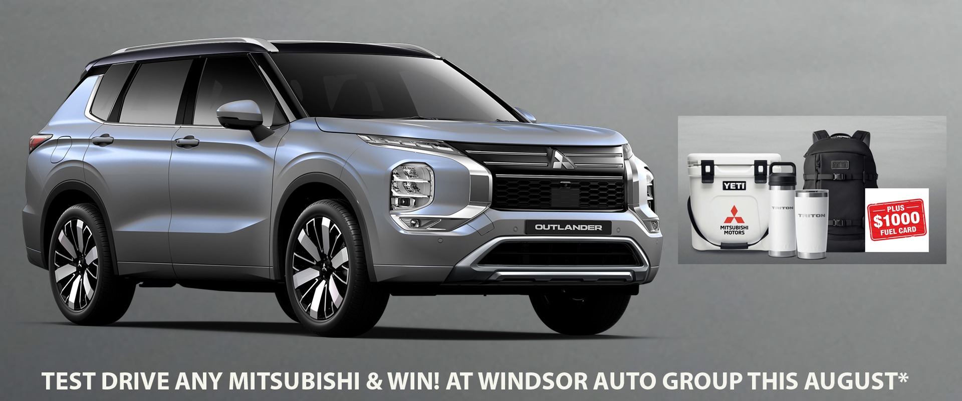MITSUBISHI - TEST DRIVE & WIN