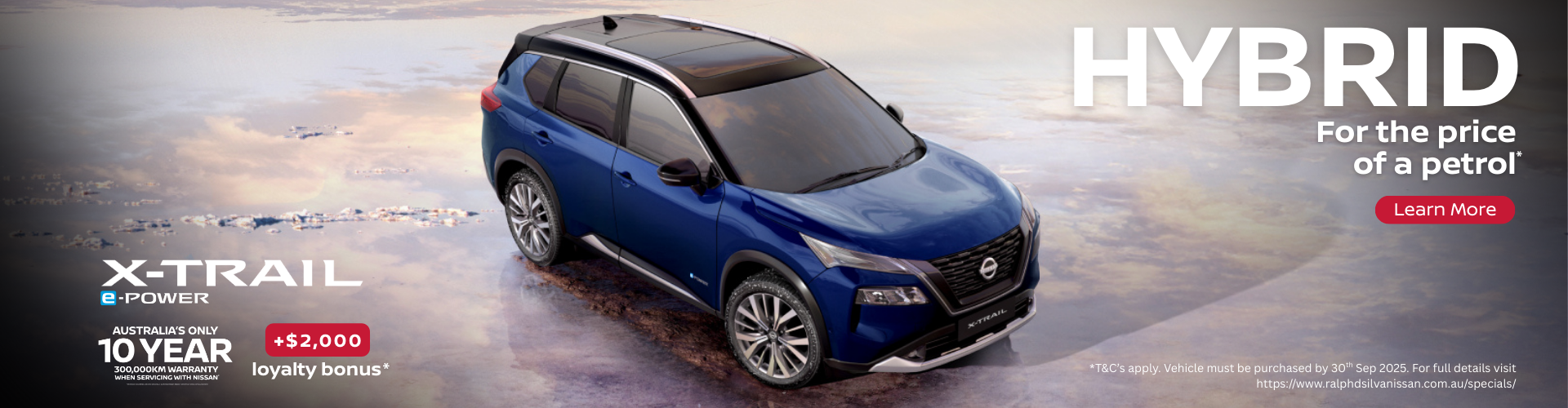 ralph dsilva nissan xtrail hybrid epower special price of a petrol loyalty