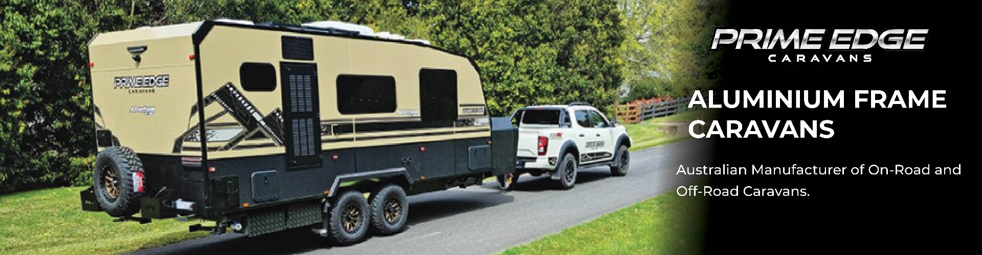 Prime Edge Aluminium Frame Caravans