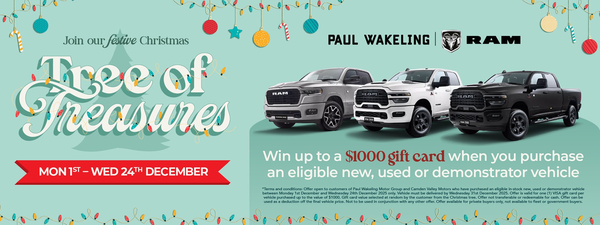 Tree of Treasures Sales - RAM