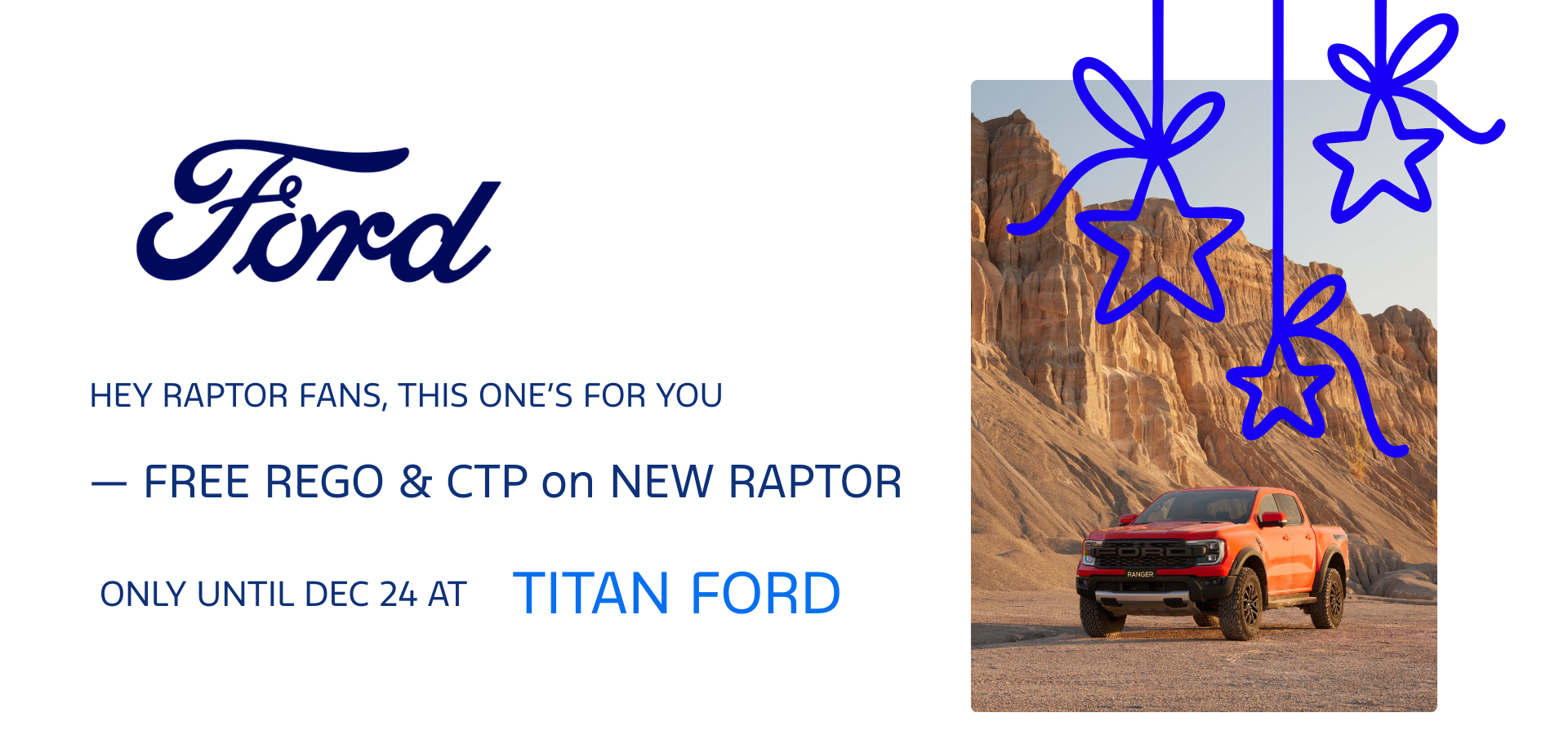 free rego and ctp on Raptor