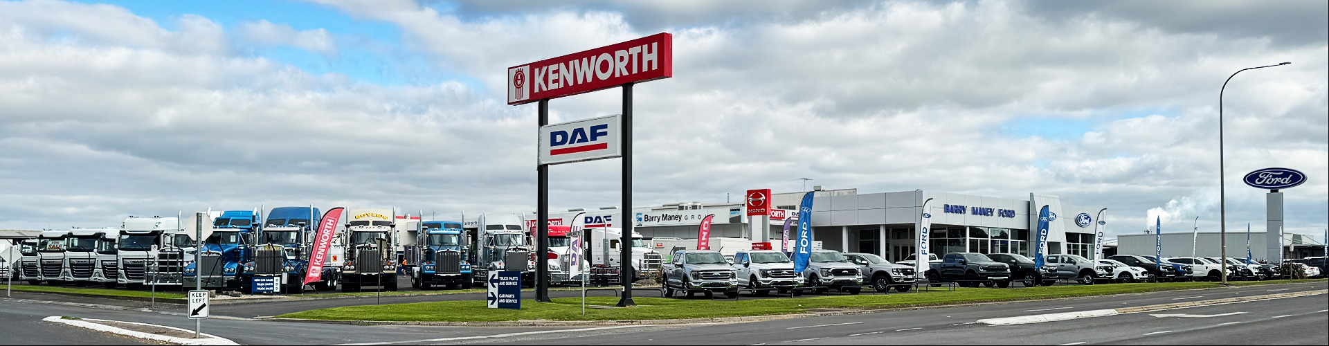 Barry Maney Ford, Kenworth, DAF, Hino  