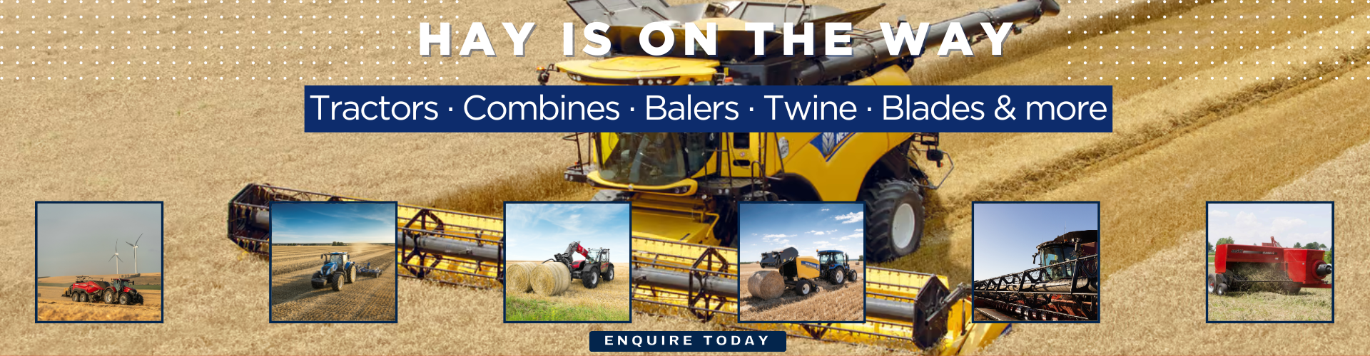 Hay Machinery and Parts at Brown and Hurley Agriculture Roma, Emerald, Tolga, Ayr, Rockhampton, Mackay, Proserpine, Emerald, Innisfail, Cairns