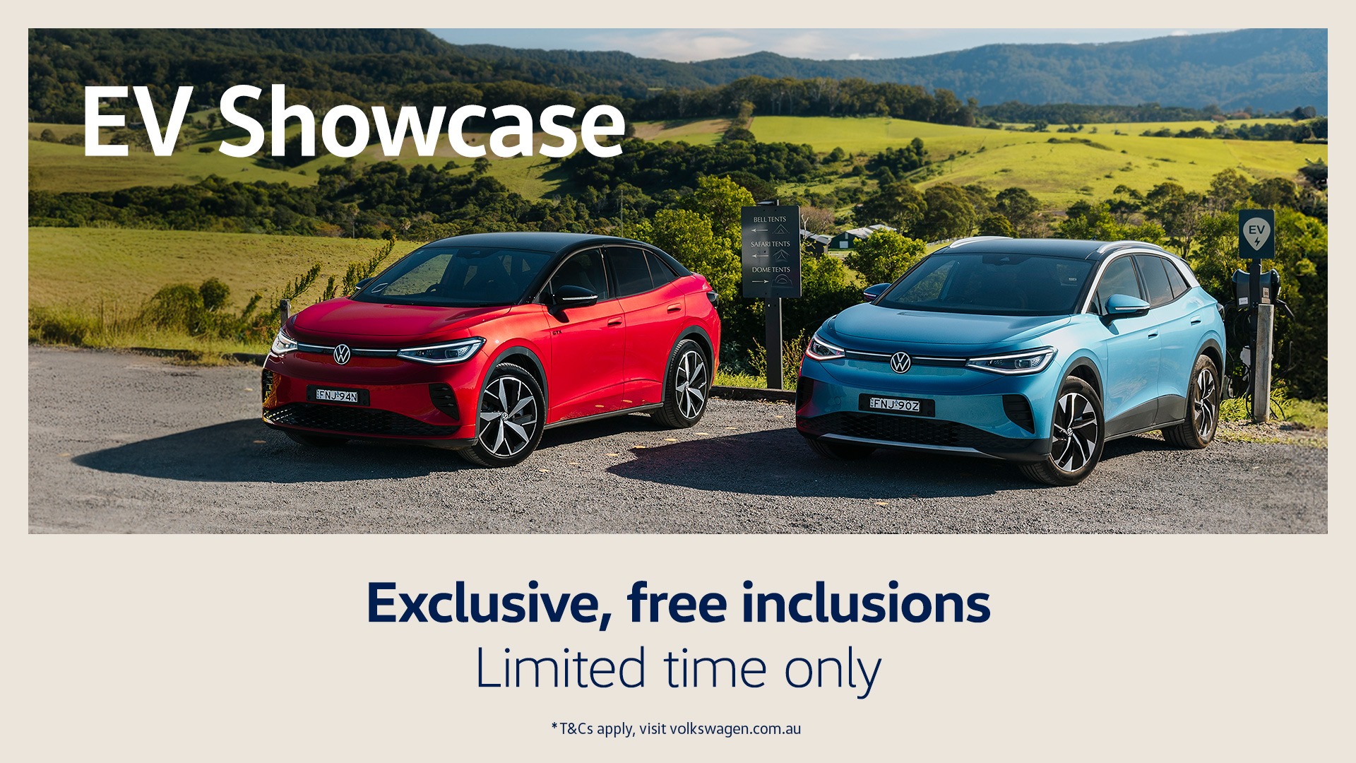 Mawson Lakes Volkswagen - EV Showcase Campaign