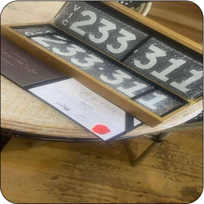Heritage Number Plate Sales Australia