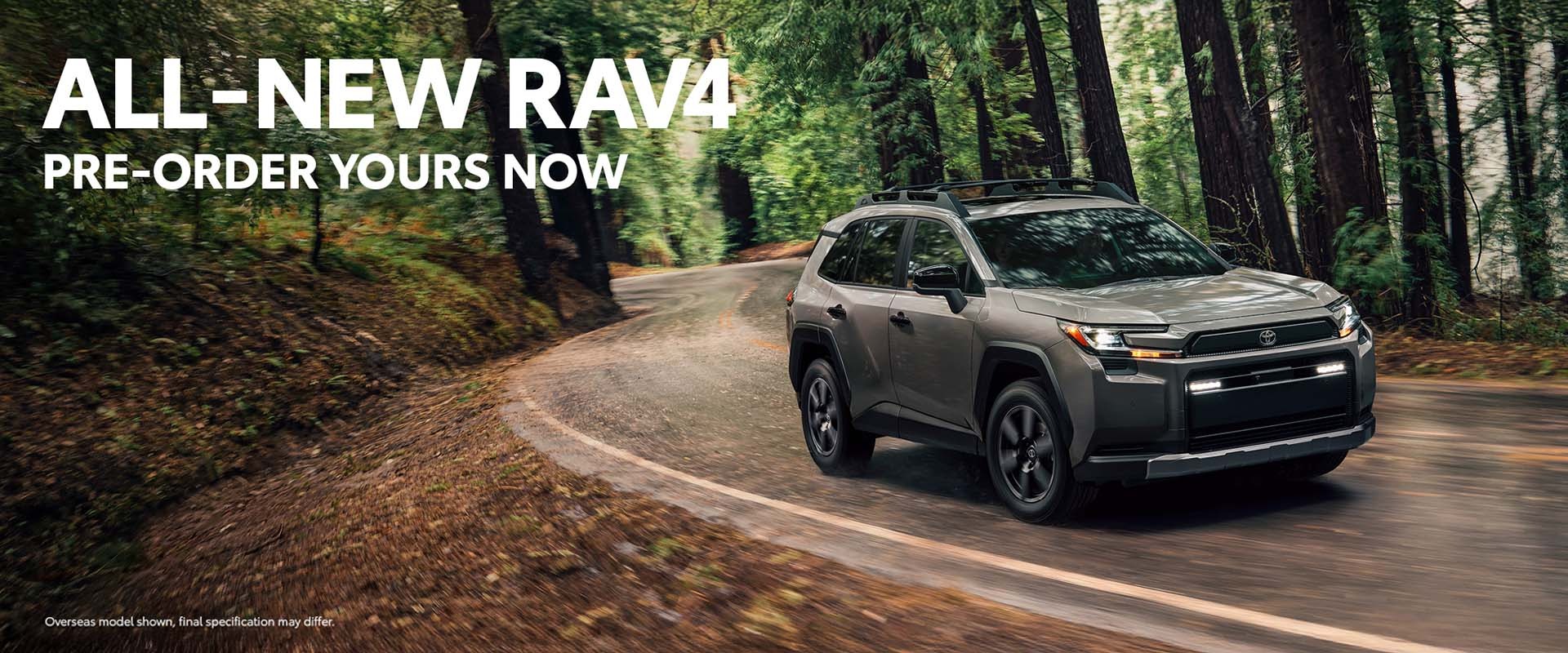 All-New RAV4 - Pre Order Yours now