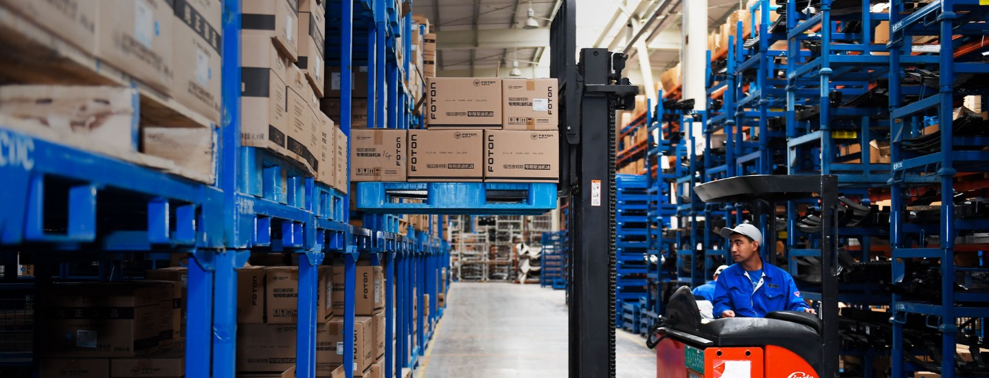 FOTON Boxes on a pallet