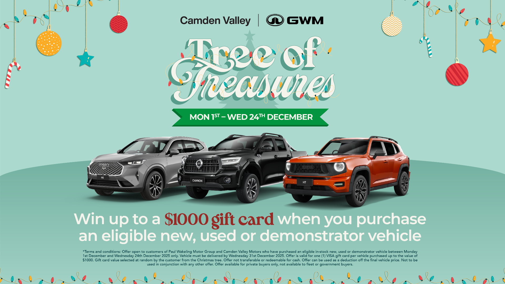 Tree of Treasures Sales - GWM
