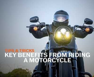 Key Benefits From Riding A Motorcycle | Tips & Tricks