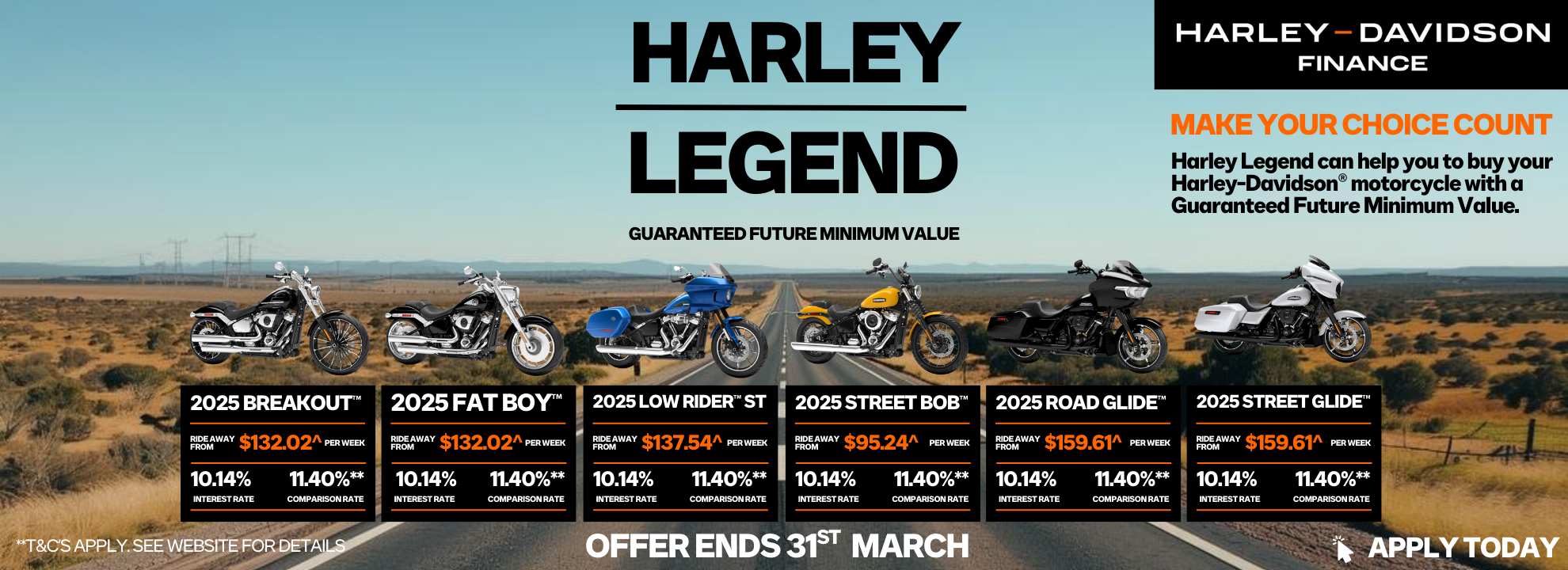 Harley Legend FInance