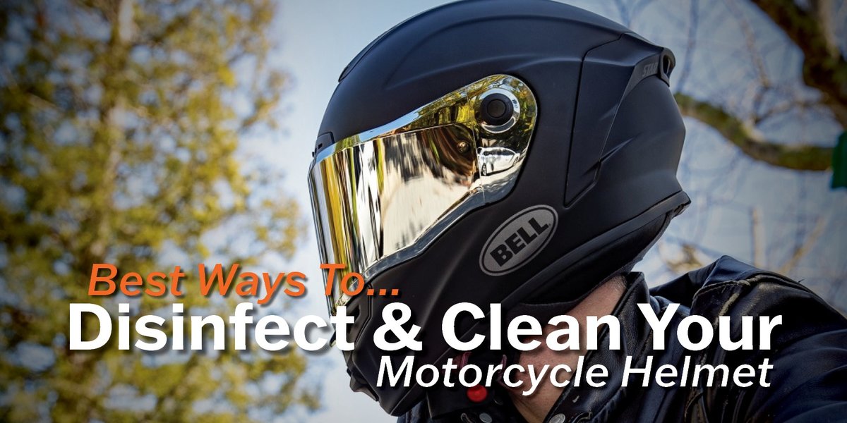 best way to maintain matte motorcycle helmet Best Ways To Disinfect & Clean Your Motorcycle Helmet