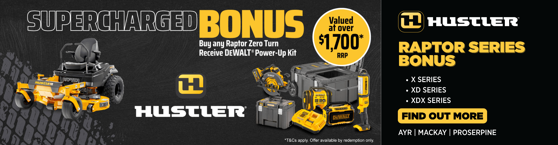 Hustler Raptor Bonus