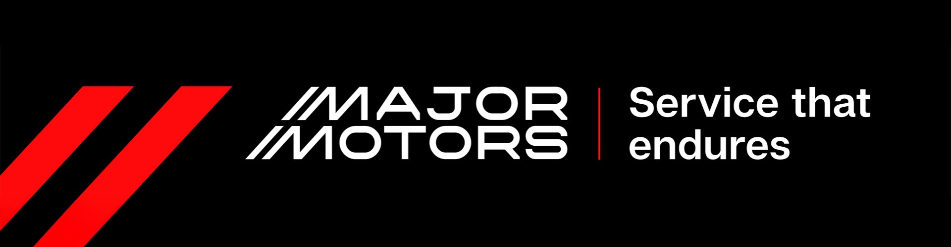 Major Motors - Service Banner